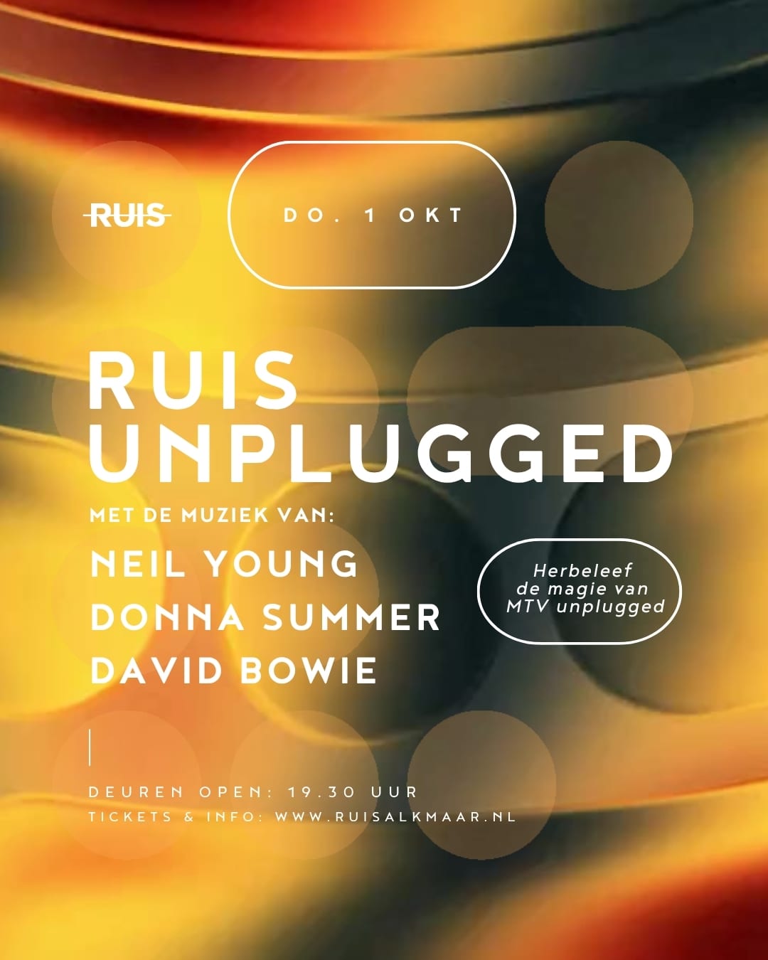 Ruis Unplugged in RUIS, Alkmaar