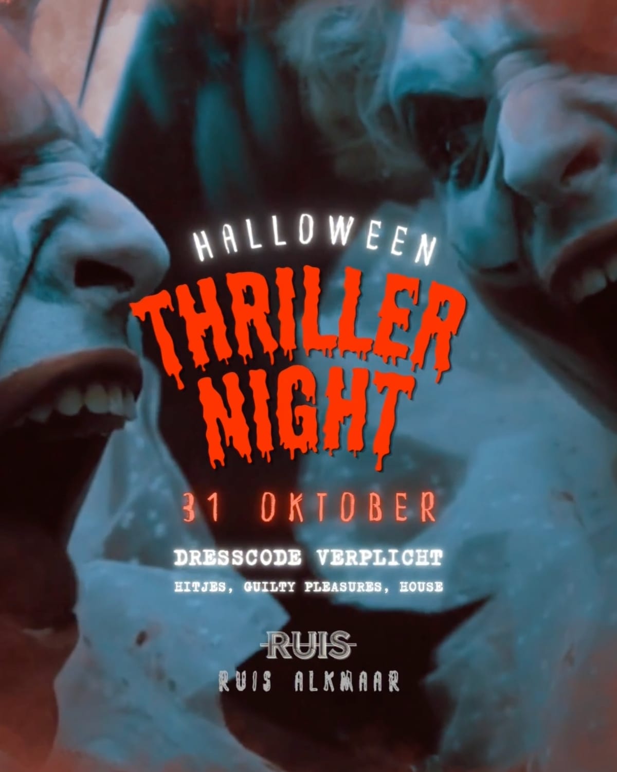 Halloween Thriller Night in RUIS, Alkmaar
