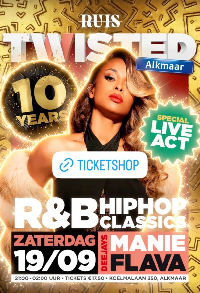 Twisted — 10 Years in RUIS, Alkmaar